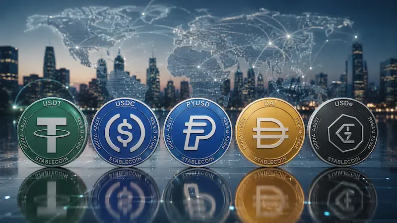 The Future of Stablecoins: Will Digital Dollars Replace Bank Transfers and SWIFT by 2030? — Crypto article on FloatForex