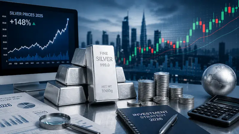 Silver Surged 148% in 2025 — Why It Could Be the Best Investment of 2026