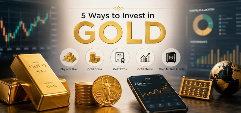 How to Invest in Gold  — 5 Proven Ways Compared