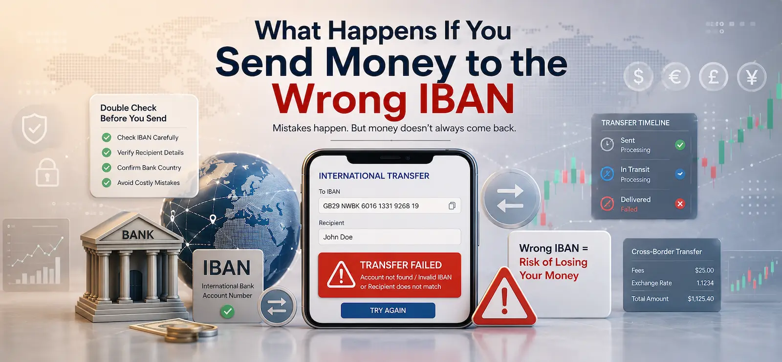 What Happens If You Send Money to the Wrong IBAN? Can You Get It Back?