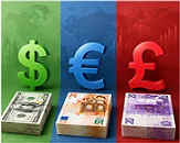 USD vs EUR vs GBP Compared